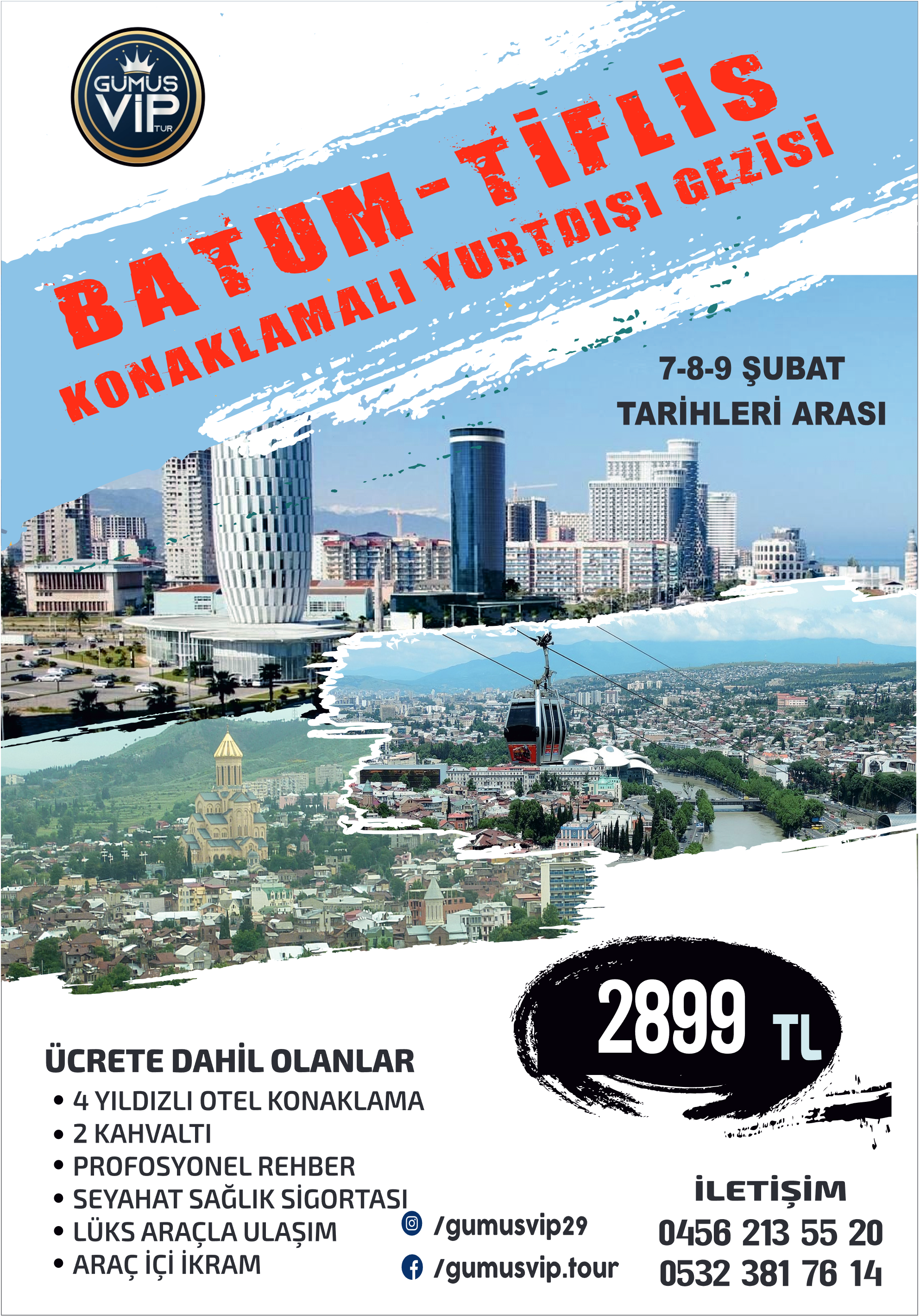 07 ŞUBAT 2025 CUMA BATUM-TİFLİS TURU